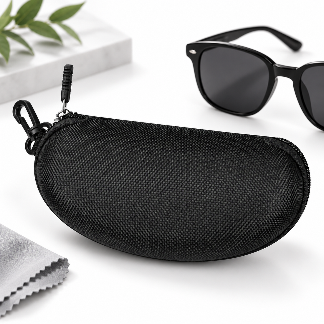 UV Protection Round Frame Sunglasses Cover