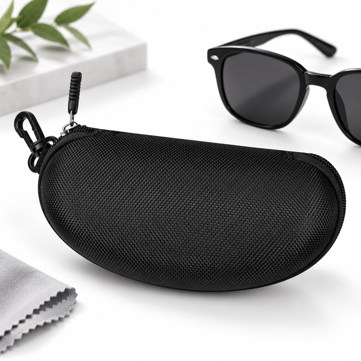 UV Protection Round Frame Sunglasses Cover