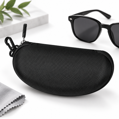 UV Protection Round Frame Sunglasses Cover