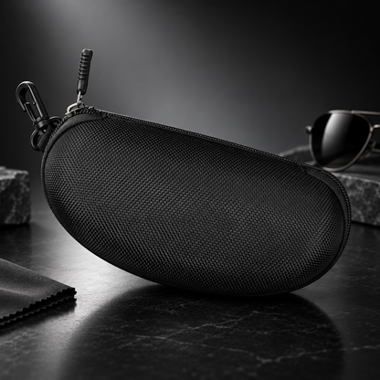 UV Protection Round Frame Sunglasses Cover