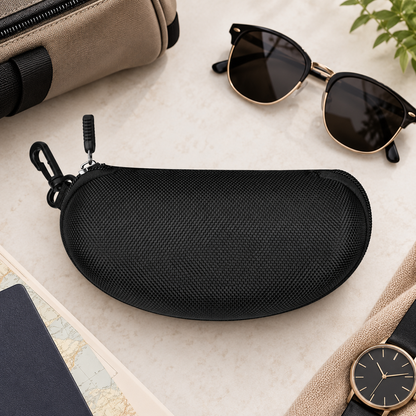 UV Protection Round Frame Sunglasses Cover
