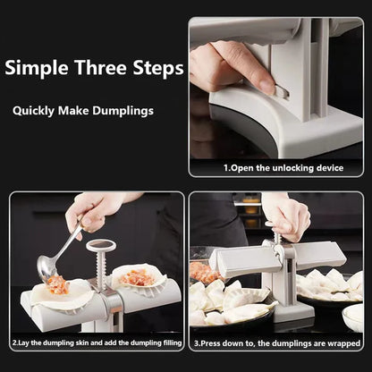 Automatic Dumpling Machine – Dual Slot Dumpling Maker