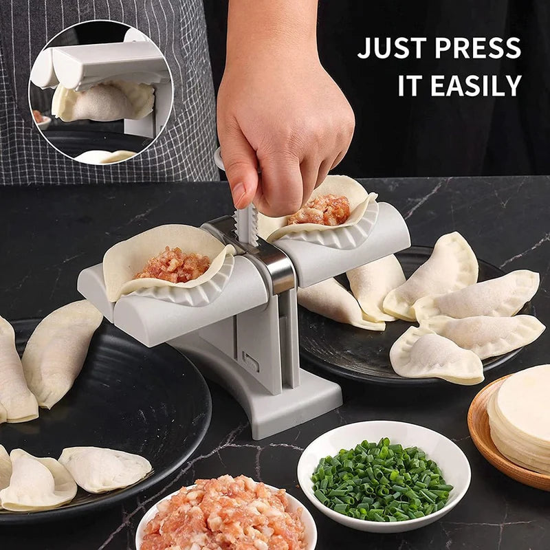 Automatic Dumpling Machine – Dual Slot Dumpling Maker