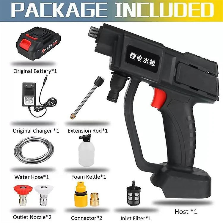 Car Pressure Washer – Cordless 24V High-Pressure Cleaner
