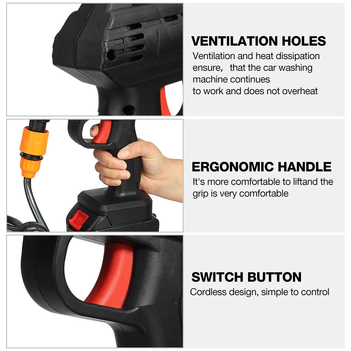 Car Pressure Washer – Cordless 24V High-Pressure Cleaner