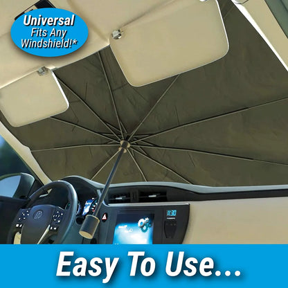 Compact Windshield Umbrella Sun Shade