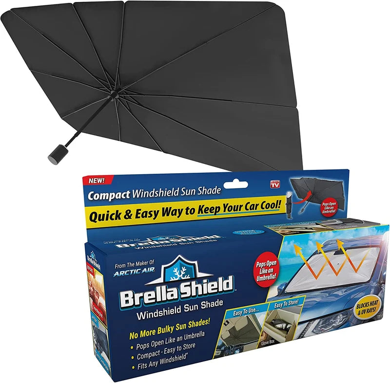 Compact Windshield Umbrella Sun Shade