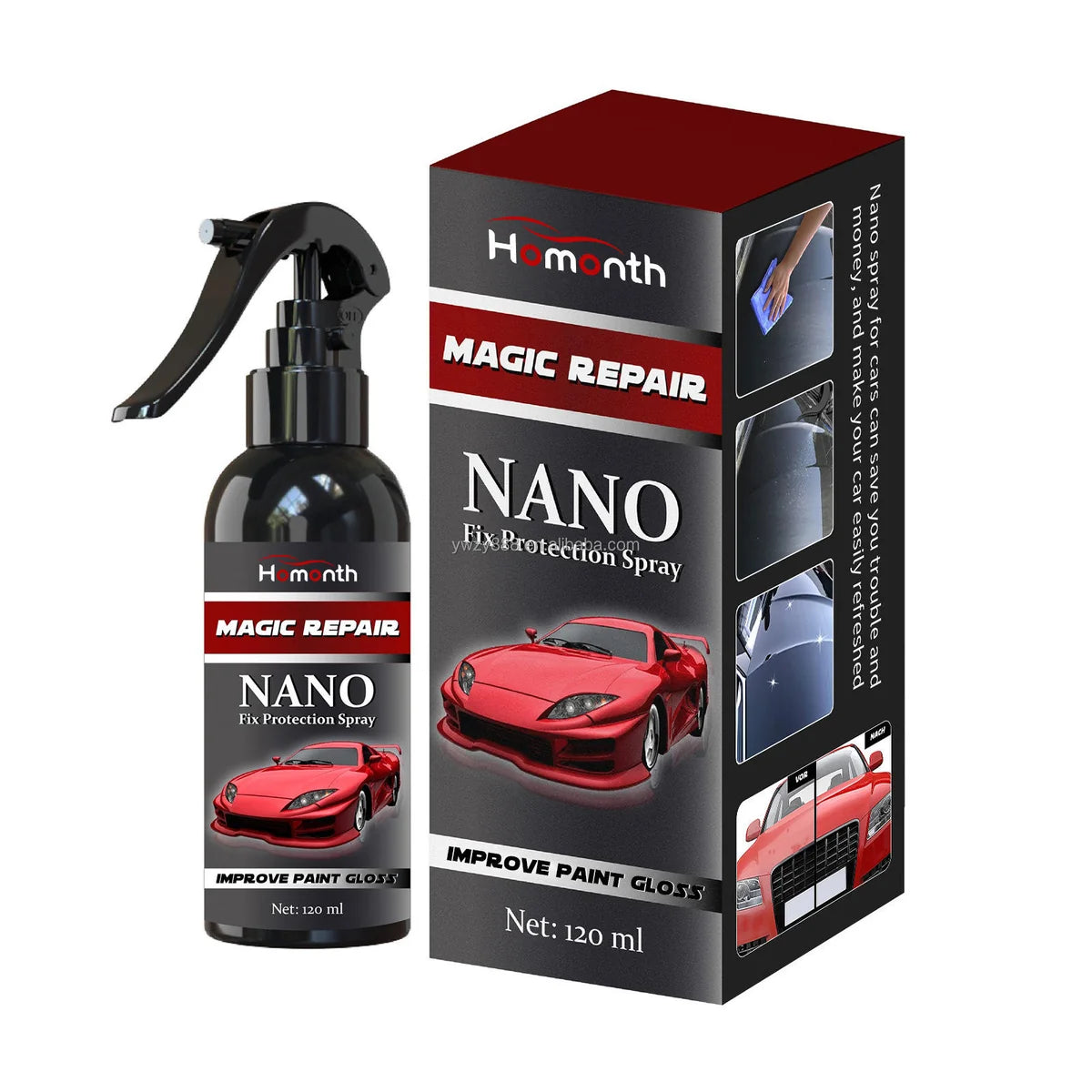 Magic Car Polish Spray – Nano Surface Care Formula