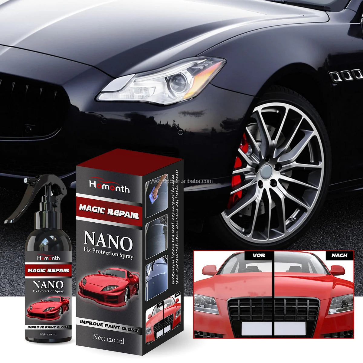 Magic Car Polish Spray – Nano Surface Care Formula