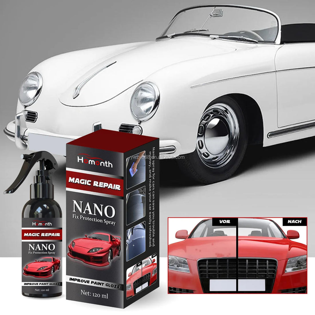 Magic Car Polish Spray – Nano Surface Care Formula
