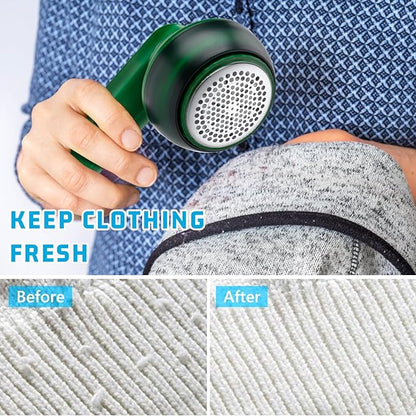 Rechargeable Lint Remover – Electric Fabric Shaver