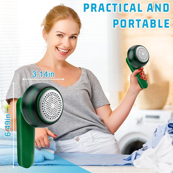 Rechargeable Lint Remover – Electric Fabric Shaver