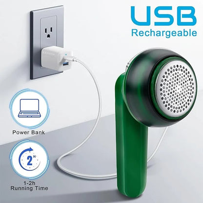Rechargeable Lint Remover – Electric Fabric Shaver